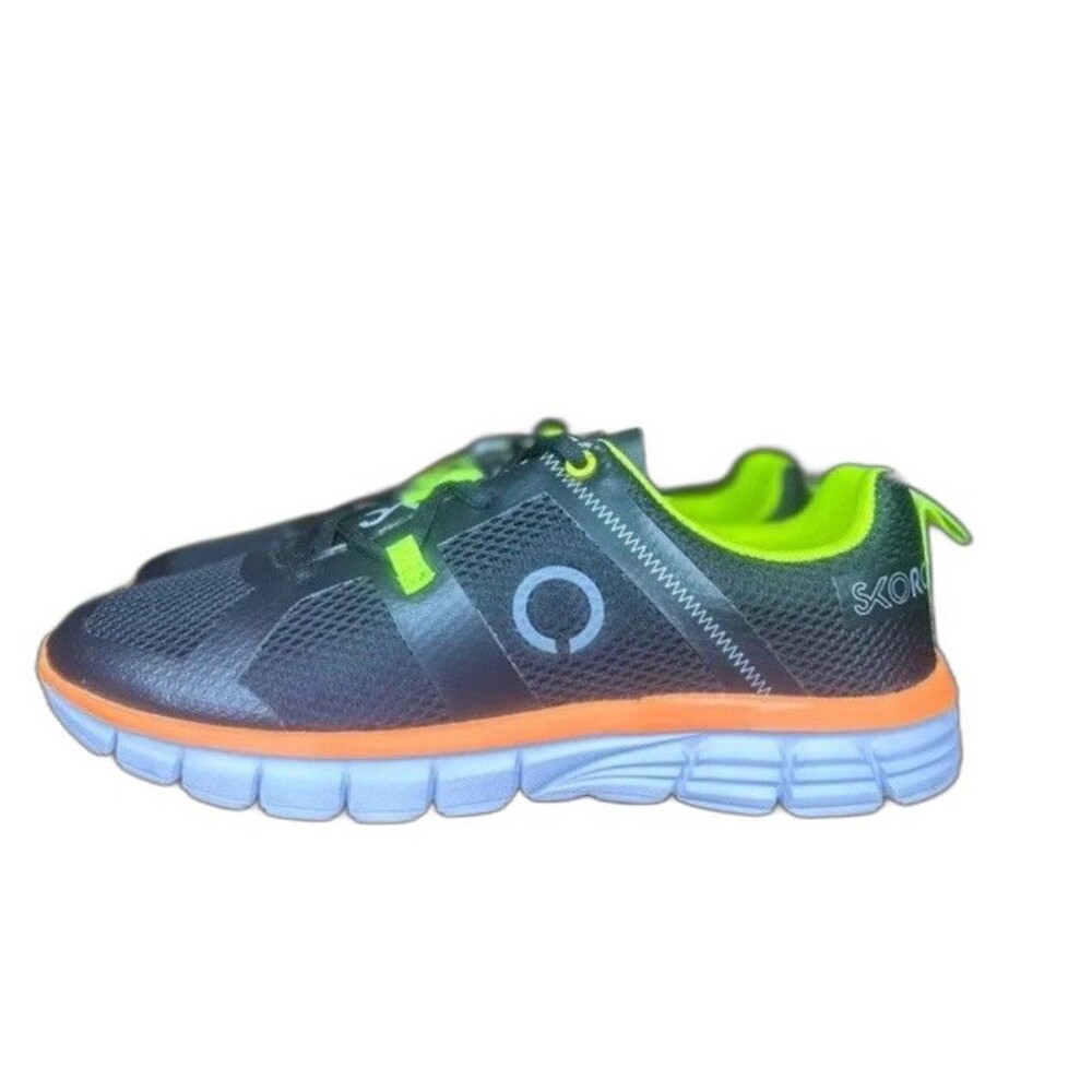 Skora Runner Lightweight Sneakers Black Orange Mens Size 9 Running NWT
